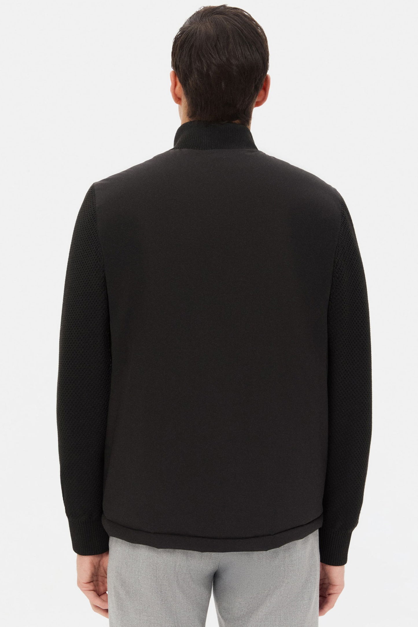 Ds Damat Regular Fit Siyah Düz Mont
