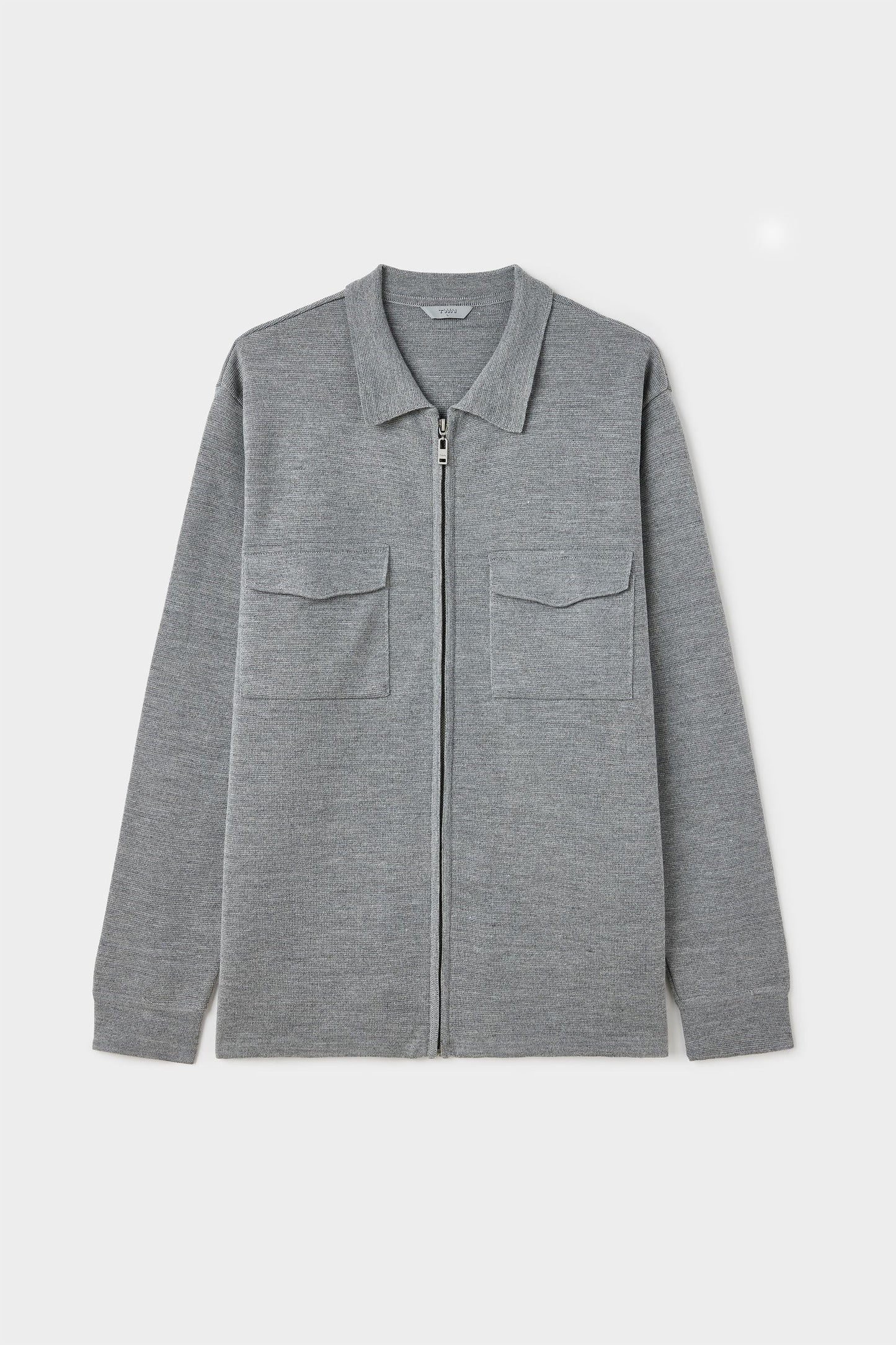 Twn Slim Fit Gri Yünlü Ceket