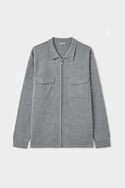 Twn Slim Fit Gri Yünlü Ceket