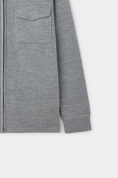 Twn Slim Fit Gri Yünlü Ceket