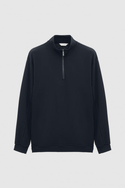 Ds Damat Regular Fit Lacivert Düz Sweatshirt