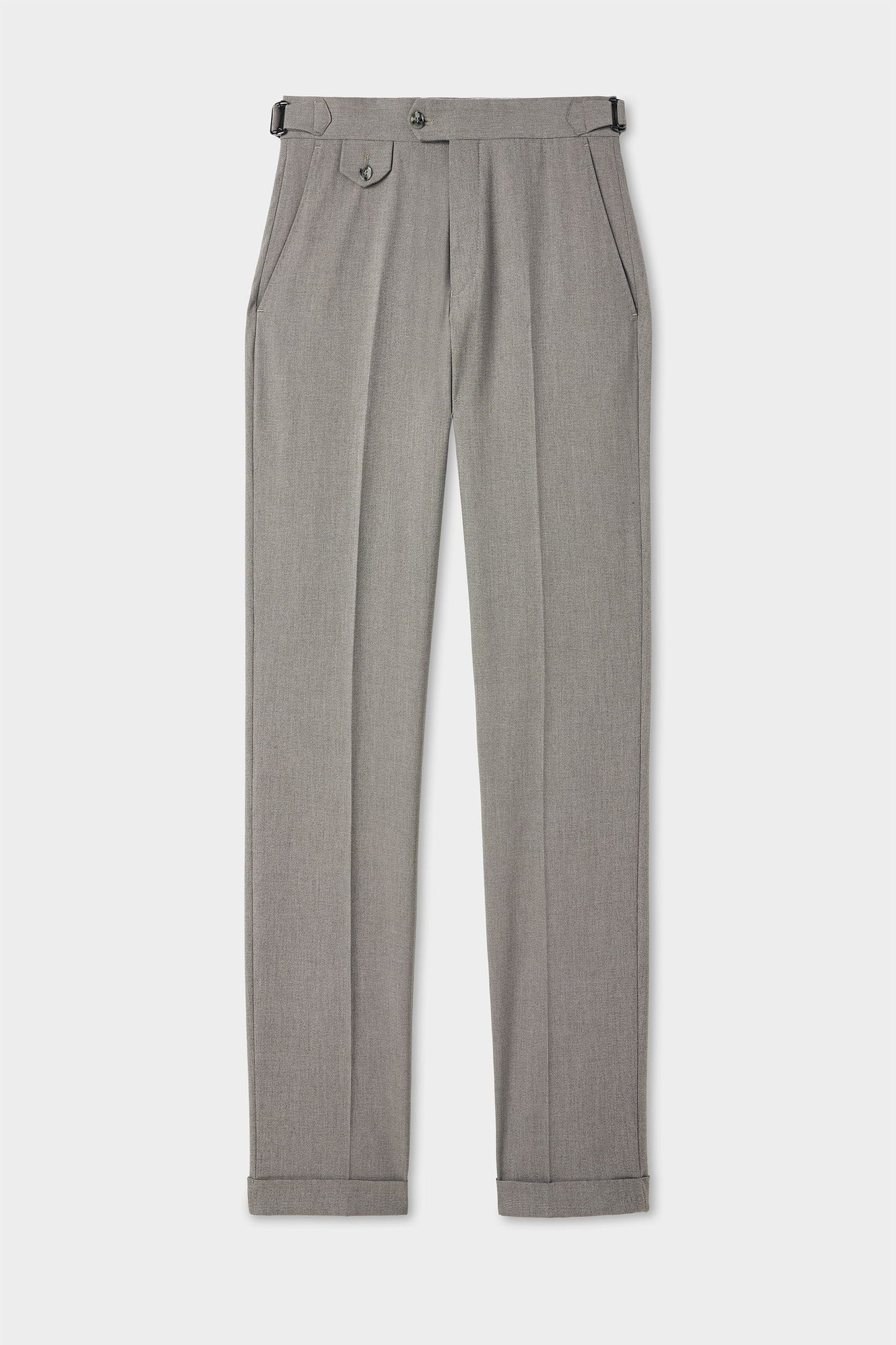 Ds Damat Slim Fit Vizon Armürlü Kumaş Pantolon
