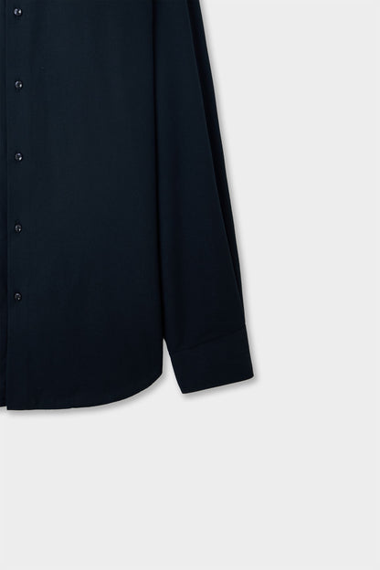 Ds Damat Regular Fit Lacivert Armürlü Gömlek