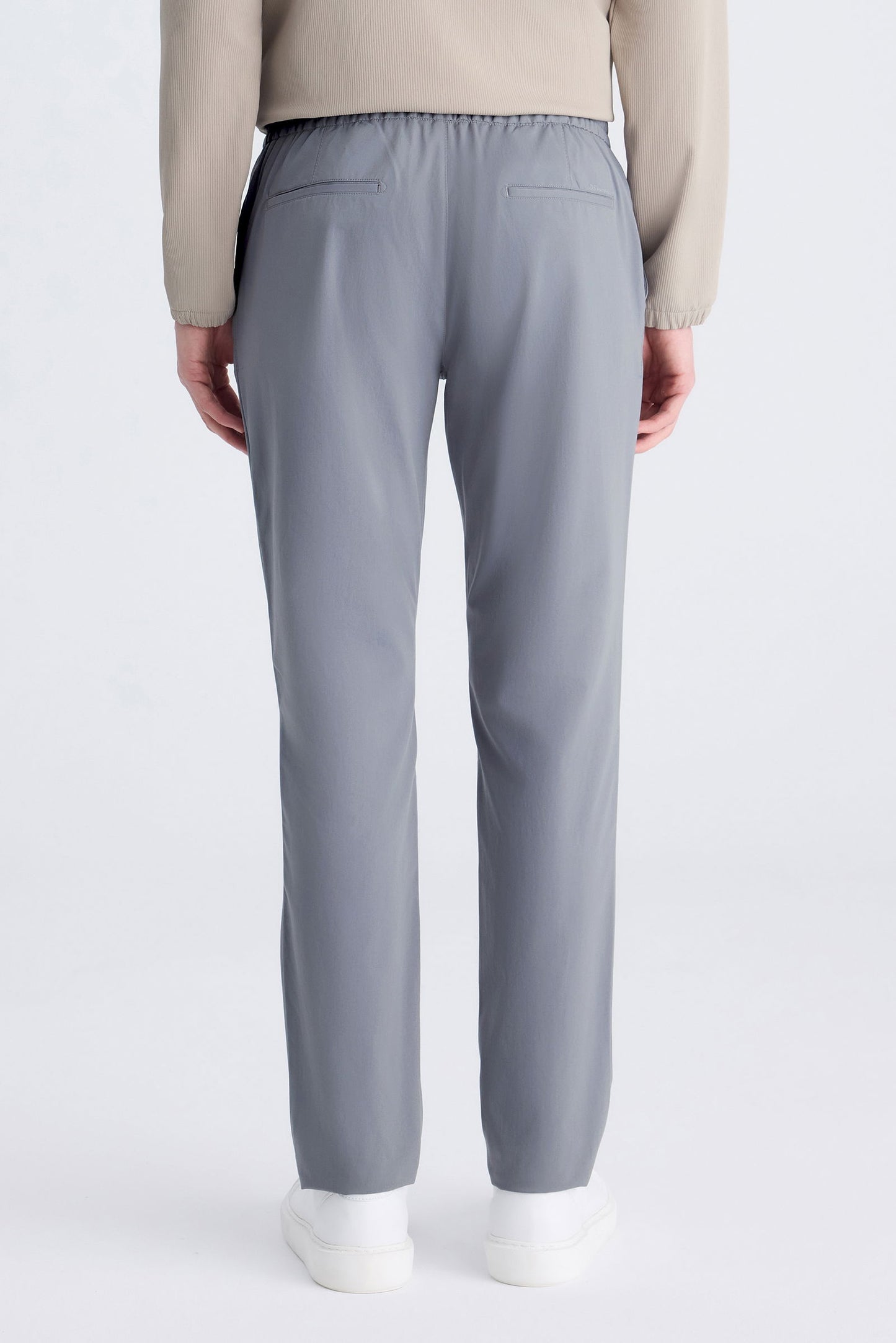 Ds Damat Slim Fit Gri Düz Jogger Pantolon