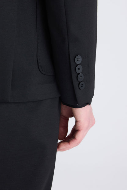 Ds Damat Slim Fit Siyah Baskılı Takim Elbise