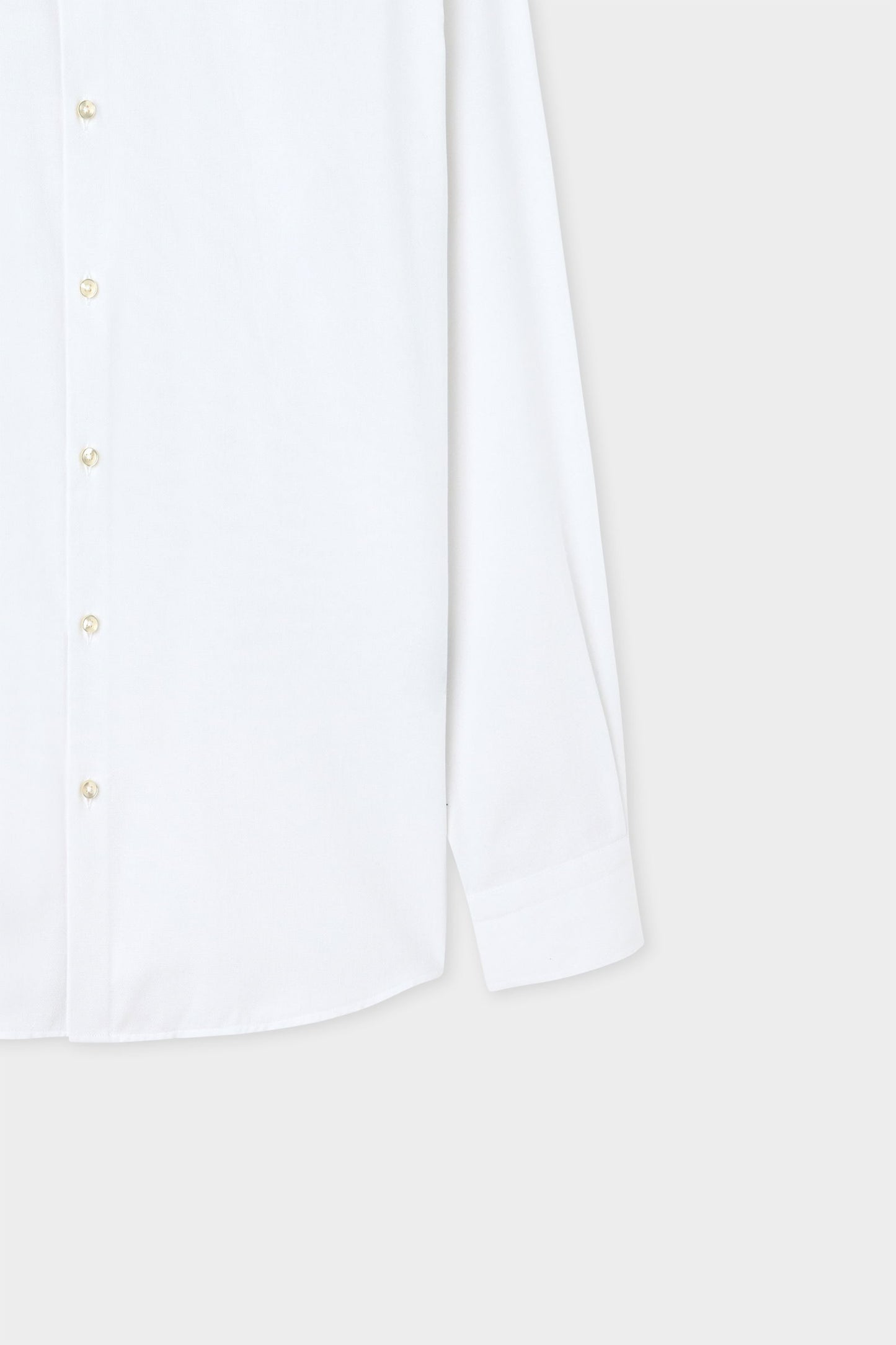Twn Slim Fit Beyaz Armürlü Gömlek