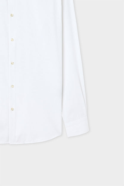 Twn Slim Fit Beyaz Armürlü Gömlek