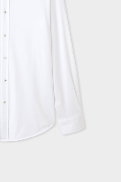 Ds Damat Comfort Beyaz Örme Gömlek