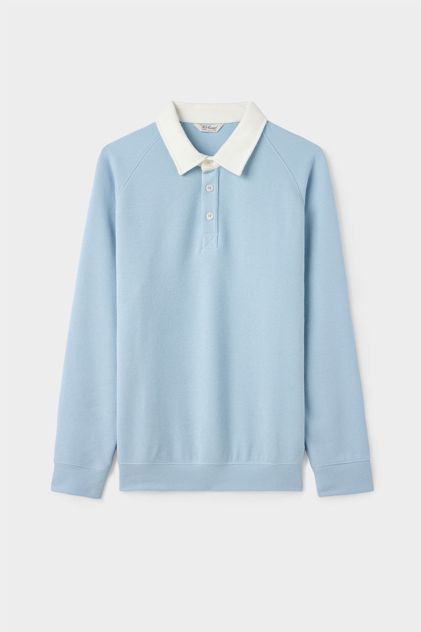 Ds Damat Regular Fit Açık Mavi Düz Sweatshirt
