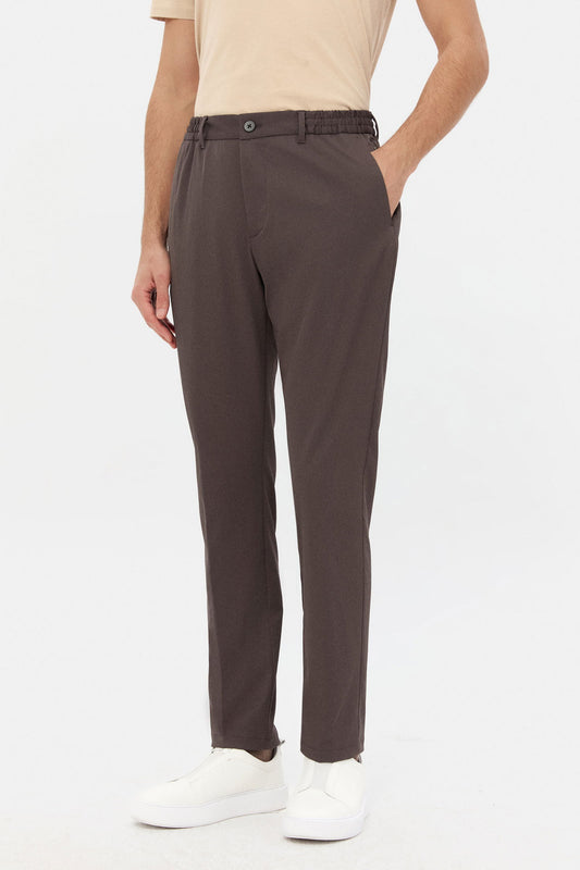 Ds Damat Relaxed Fit Antrasit Düz Jogger Pantolon