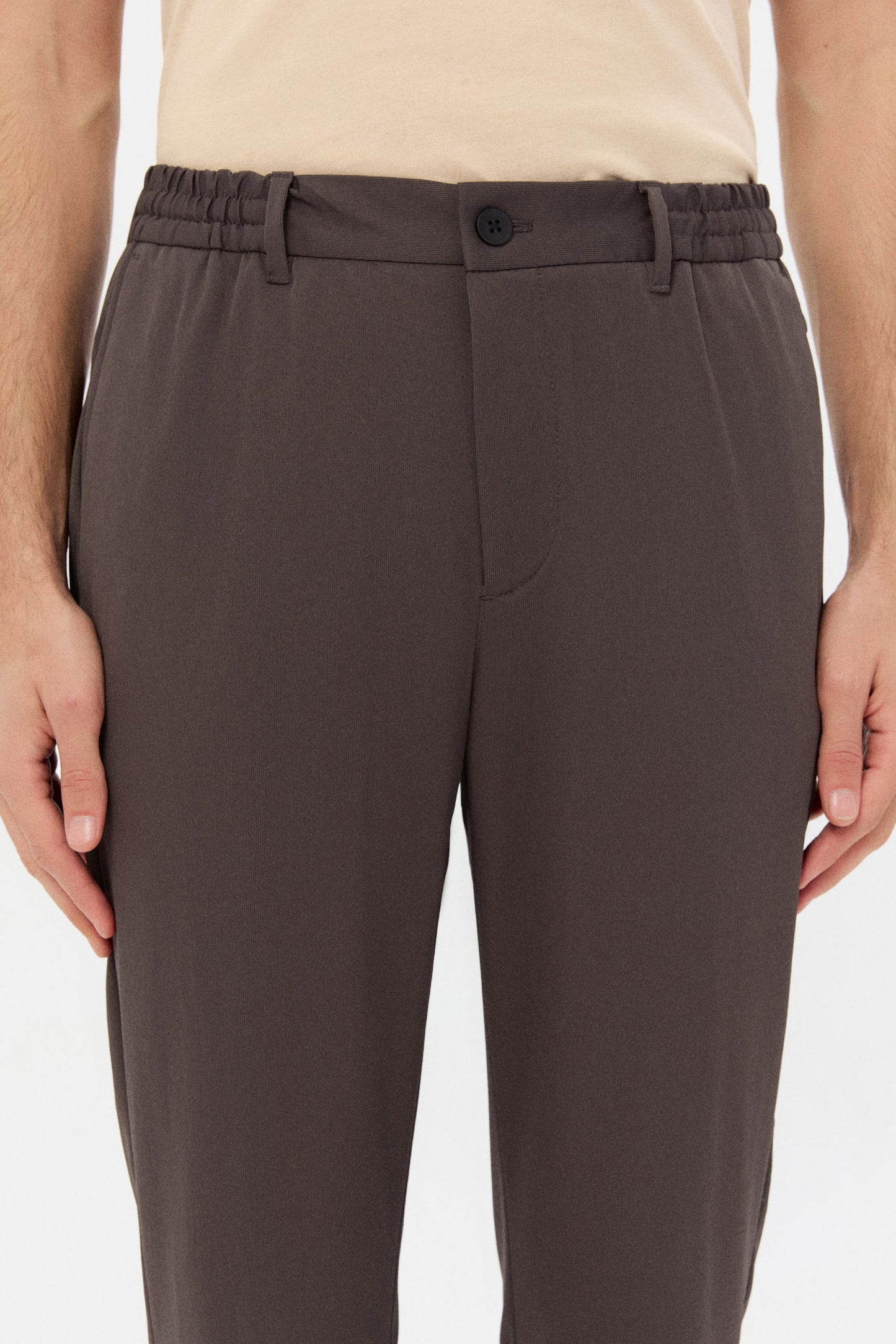 Ds Damat Relaxed Fit Antrasit Düz Jogger Pantolon