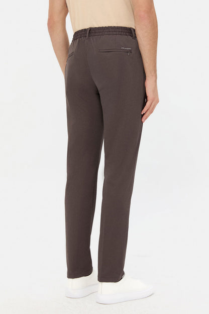 Ds Damat Relaxed Fit Antrasit Düz Jogger Pantolon