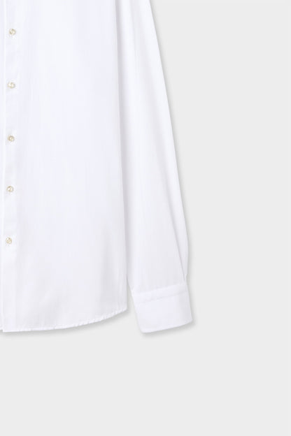 Twn Slim Fit Beyaz Armürlü Gömlek