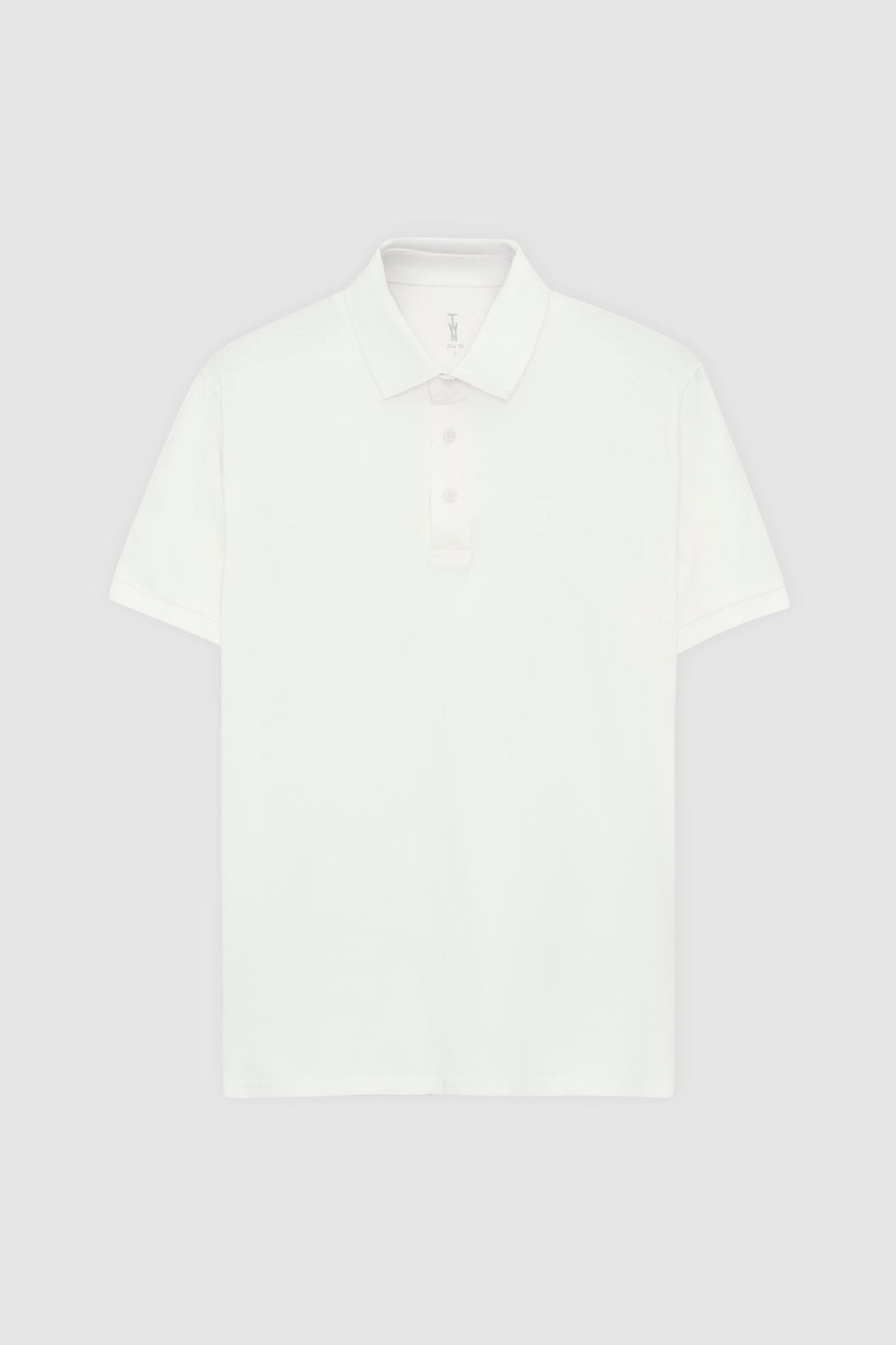 Twn Slim Fit Ekru Pike Dokulu Polo Tişört