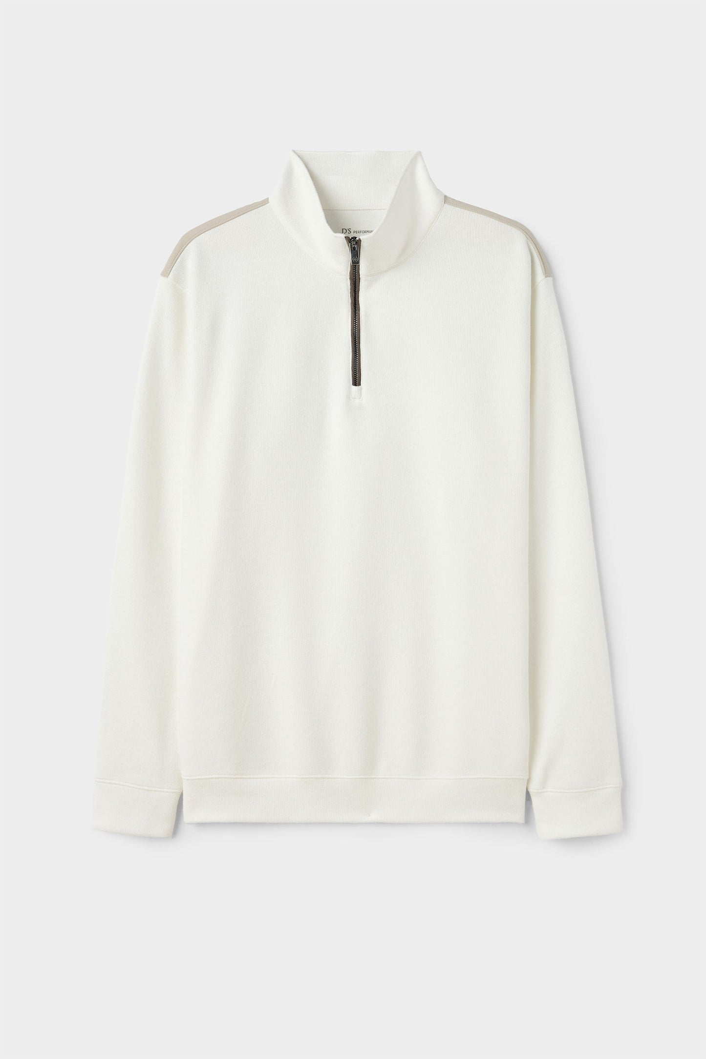 Ds Damat Regular Fit Ekru Düz Sweatshirt