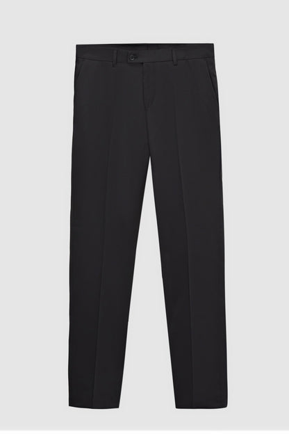 Ds Damat Slim Fit Siyah Armürlü Smokin Yelekli Takim Elbise