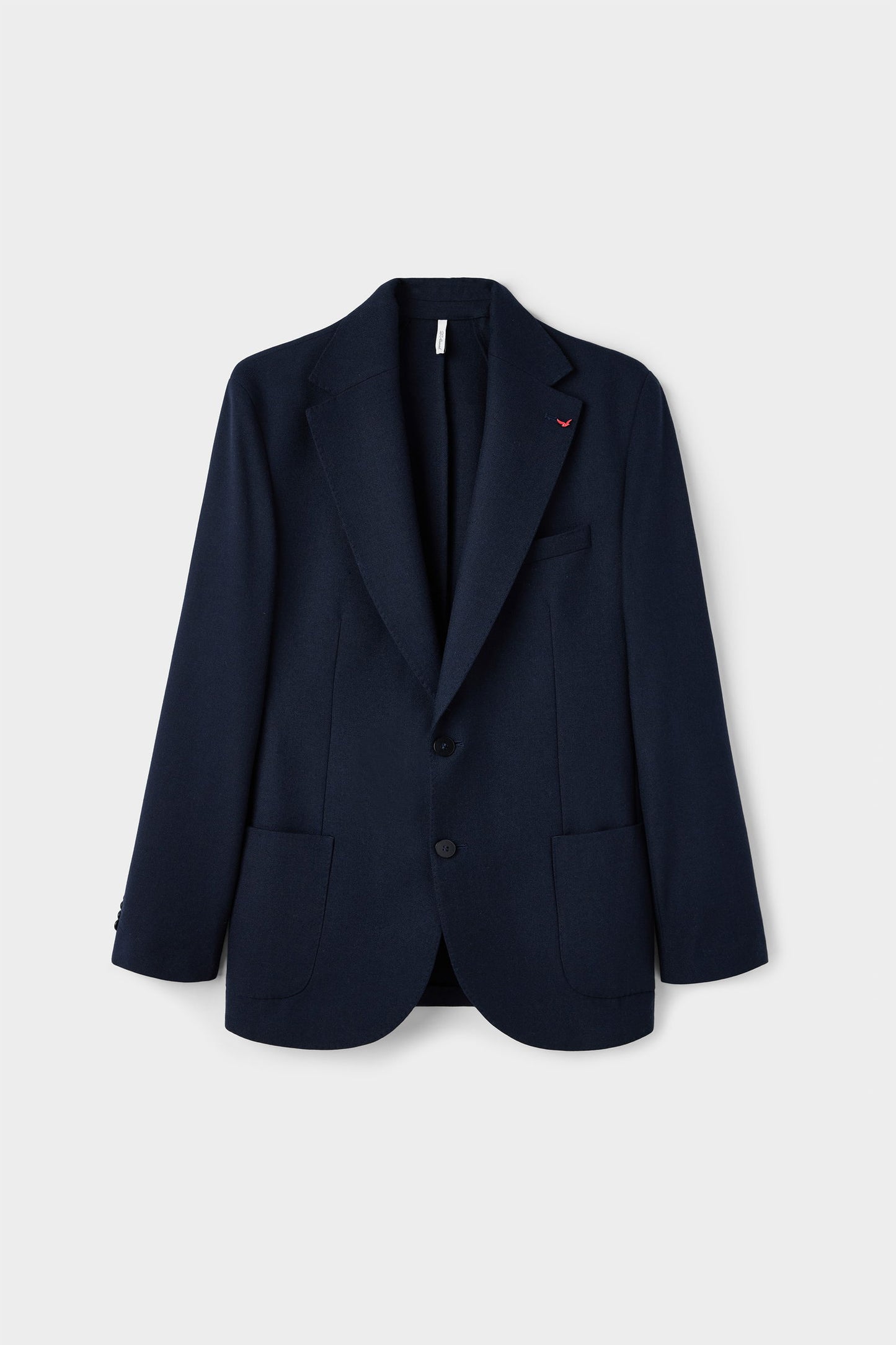 Ds Damat Slim Fit Lacivert Diyogonal Kumaş Ceket