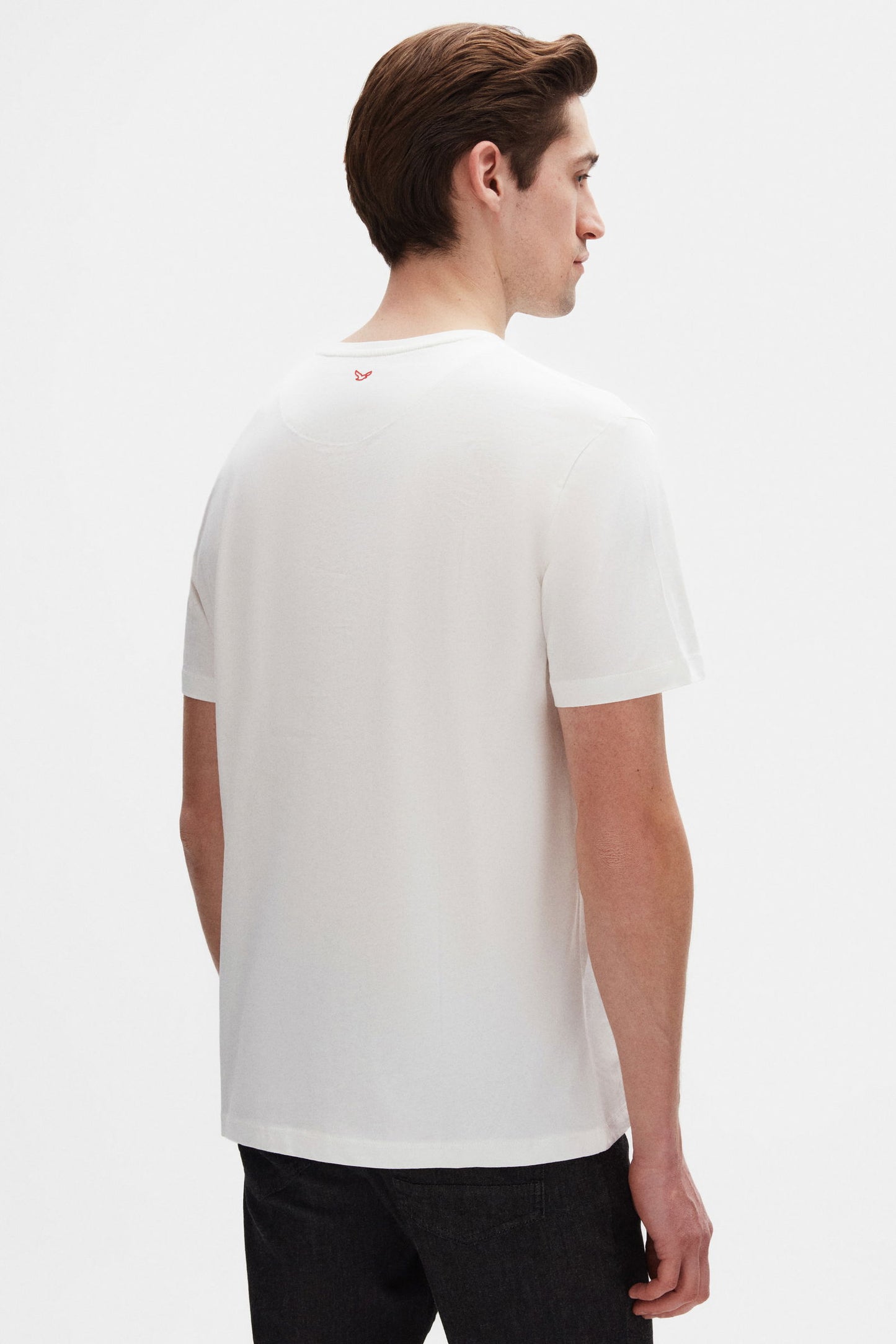 Ds Damat Regular Fit Ekru Düz T-shirt