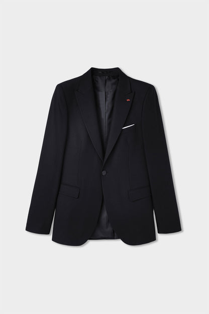 Twn Slim Fit Siyah Armürlü Takim Elbise