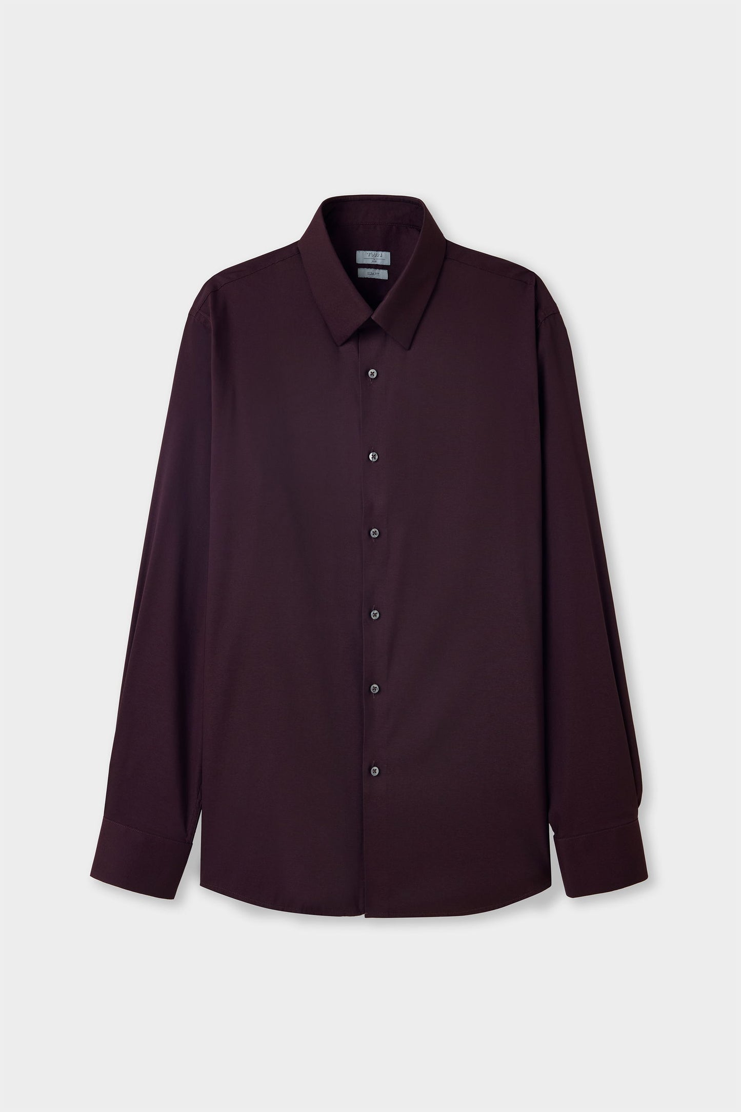 Twn Slim Fit Mürdüm Düz Gömlek