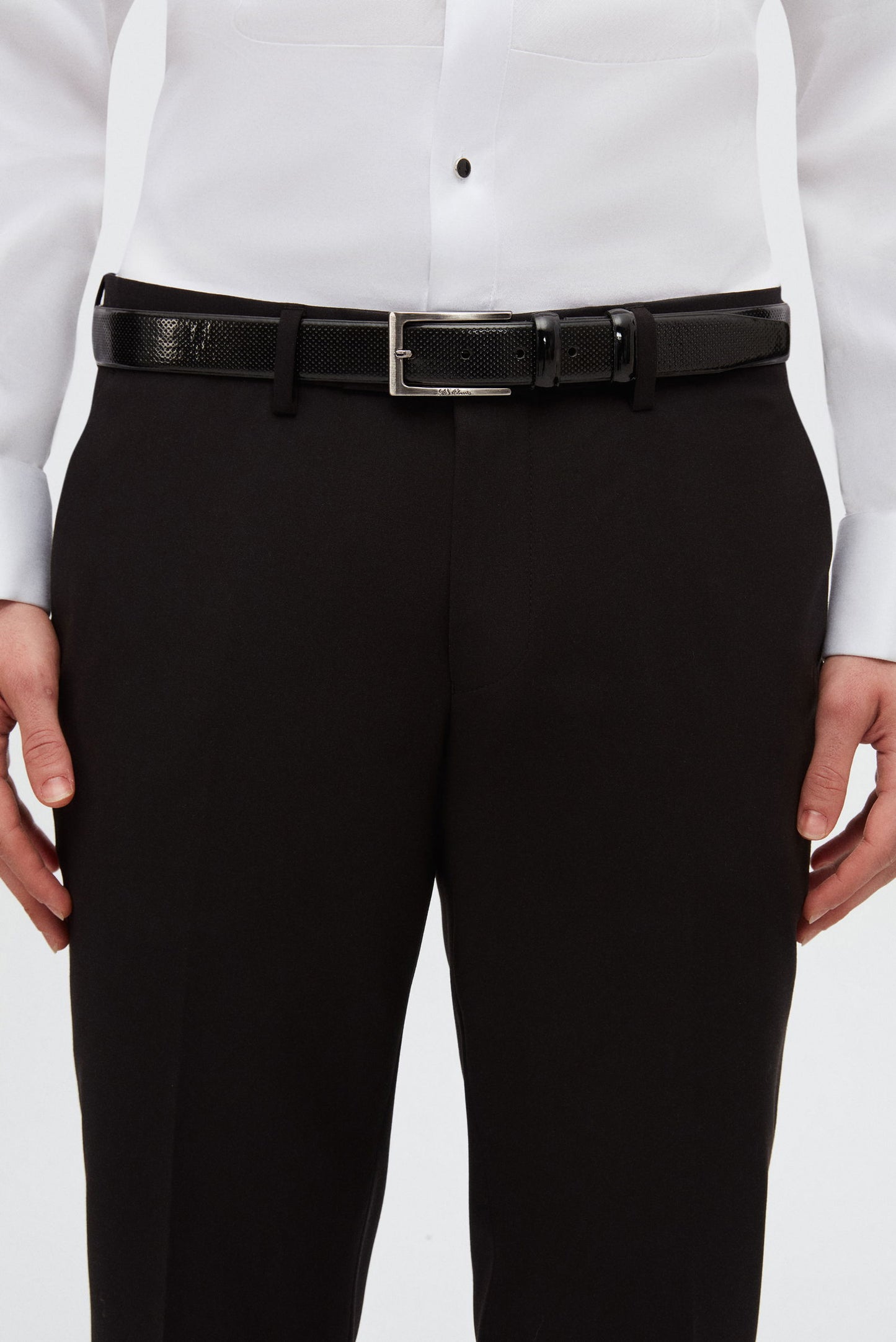 Twn Slim Fit Siyah Düz Damatlık & Smokin Yelekli Takim Elbise