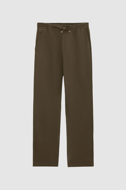 Ds Damat Relaxed Fit Haki Gabardin Jogger Pantolon