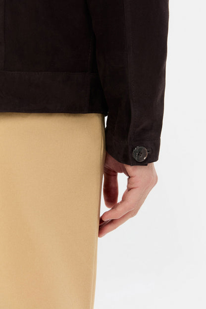 Ds Damat Regular Fit Kahverengi Deri Mont