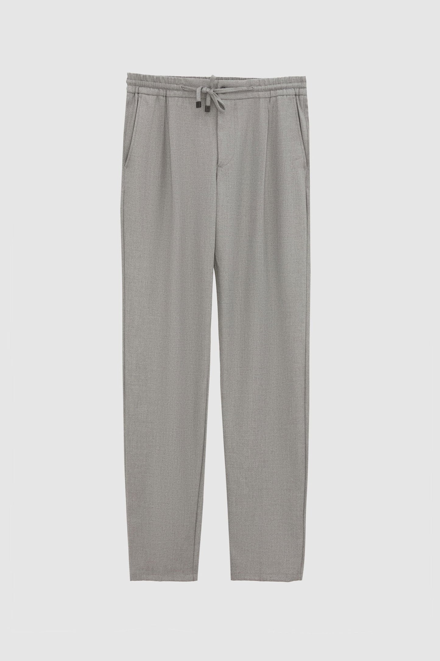 Ds Damat Regular Fit Gri Gabardin Jogger Pantolon
