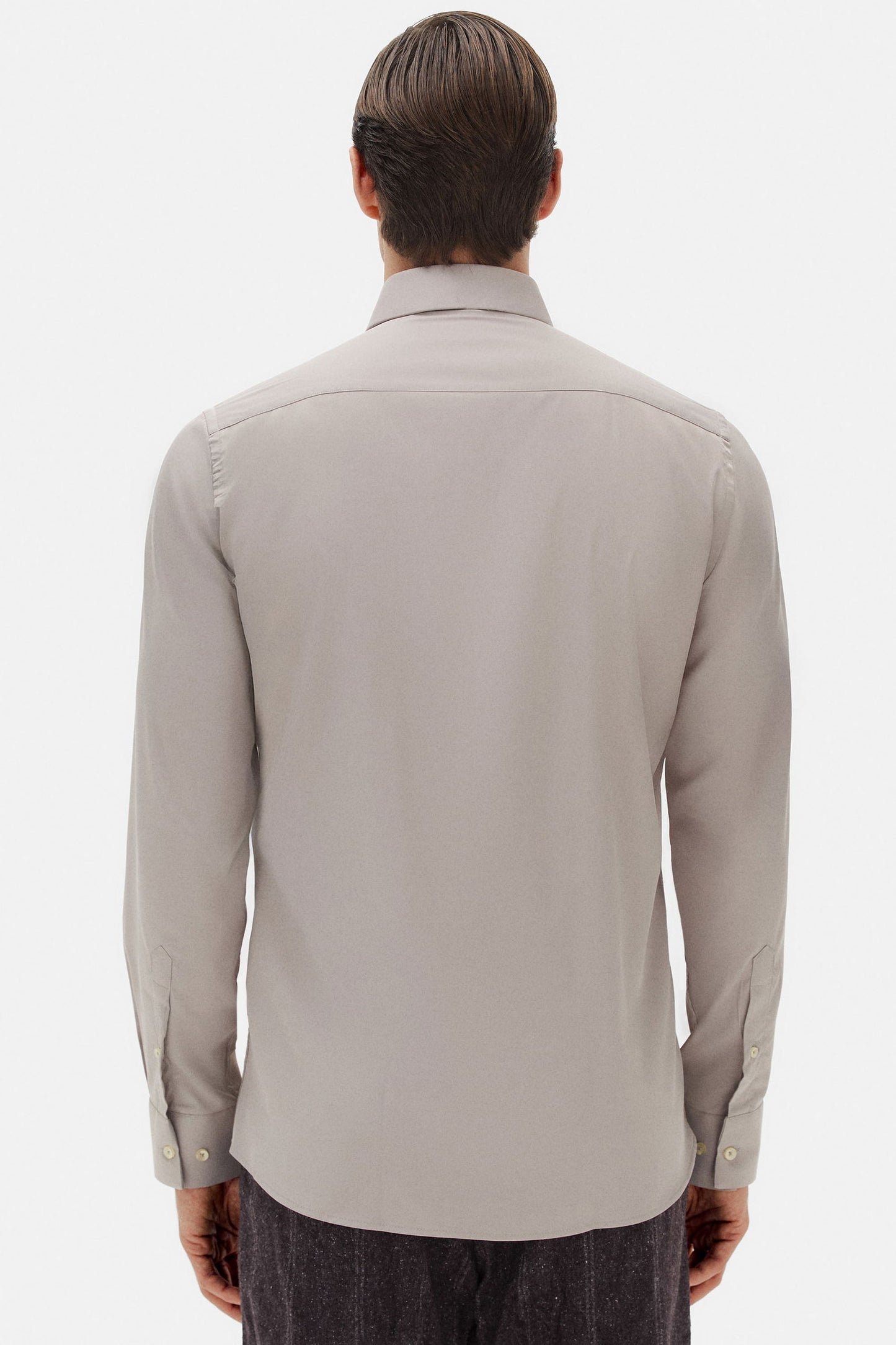Twn Slim Fit Vizon Düz Gömlek