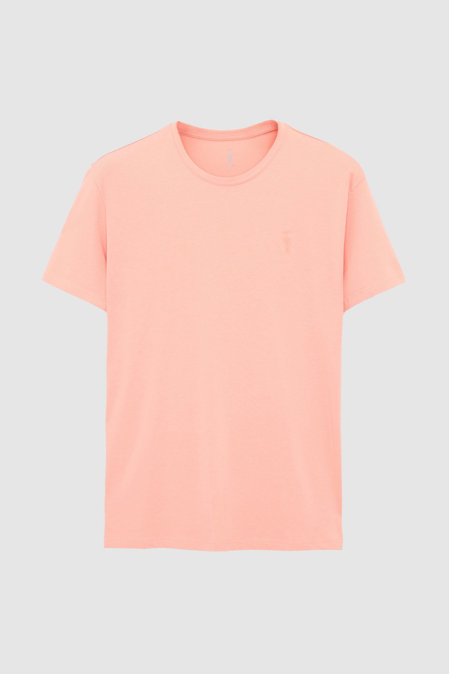 Twn Slim Fit Kil Düz Kabartma Baskılı T-shirt