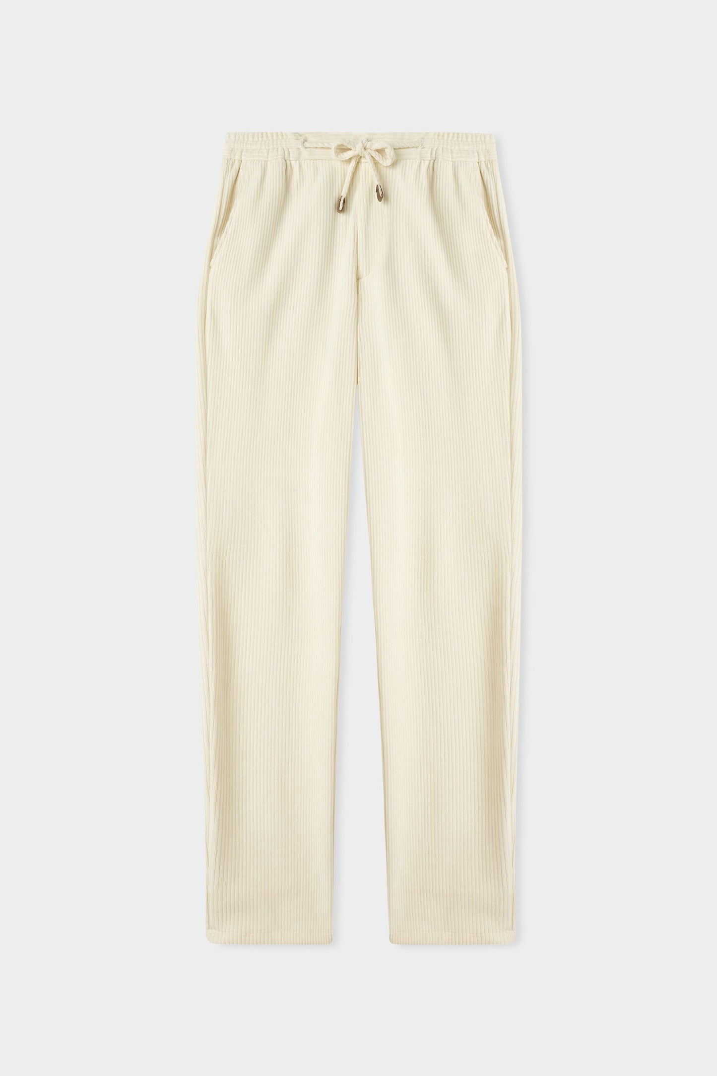 Ds Damat Relaxed Fit (pilesiz) Ekru Armürlü Jogger Pantolon
