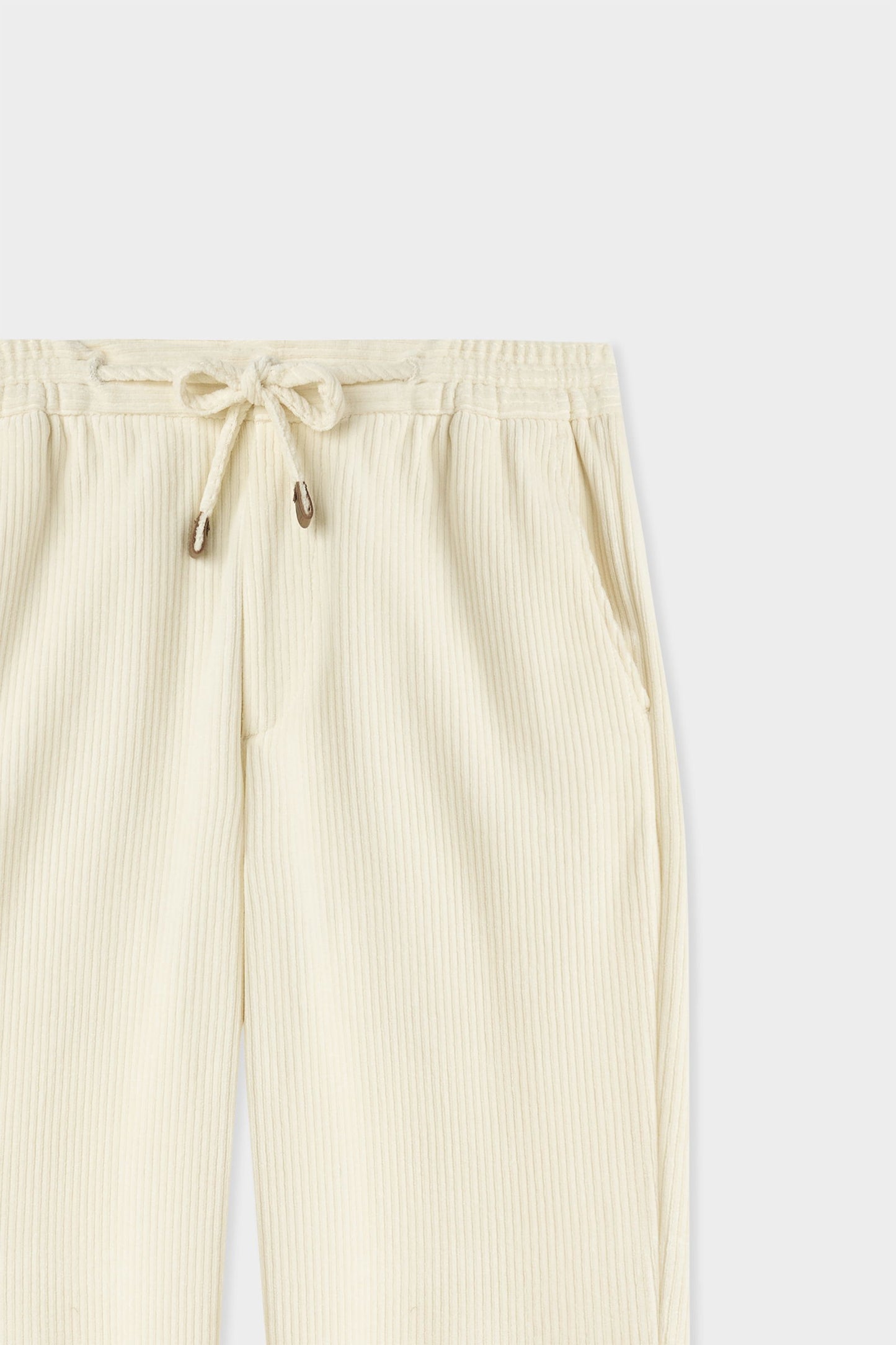 Ds Damat Relaxed Fit (pilesiz) Ekru Armürlü Jogger Pantolon