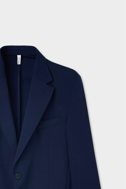 Ds Damat Comfort Lacivert Düz Kumaş Ceket