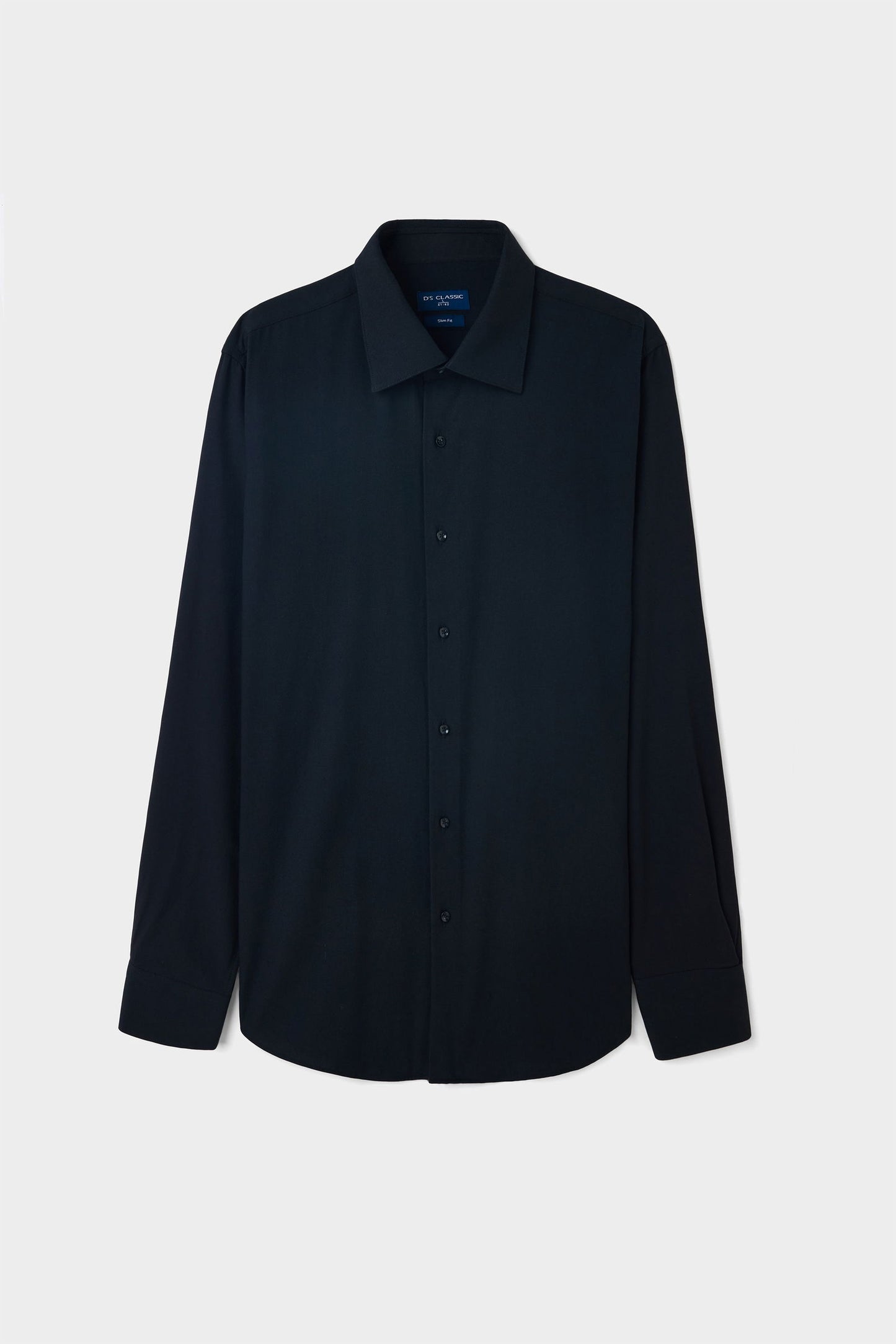 Ds Damat Slim Fit Lacivert Armürlü Gömlek