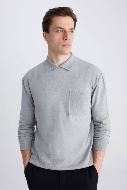 Twn Slim Fit Gri Kazak