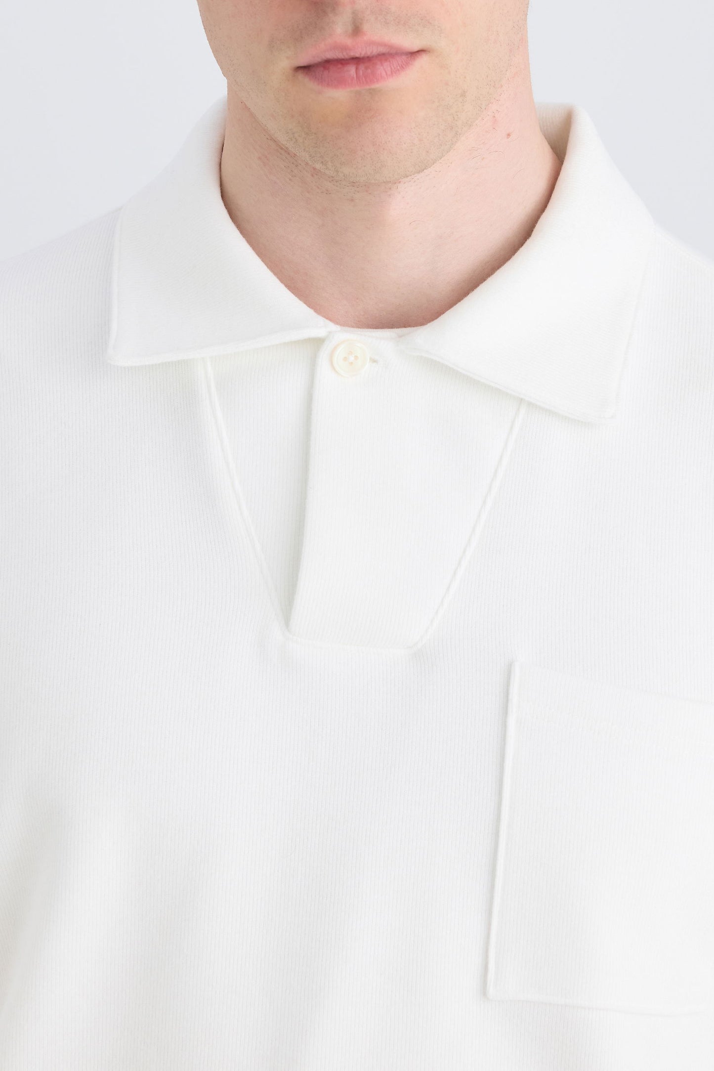 Ds Damat Regular Fit Ekru Düz Sweatshirt