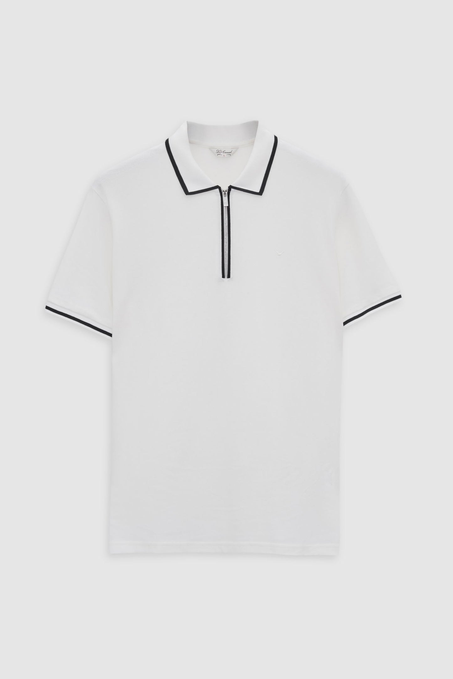 Ds Damat Regular Fit Ekru Polo Tişört