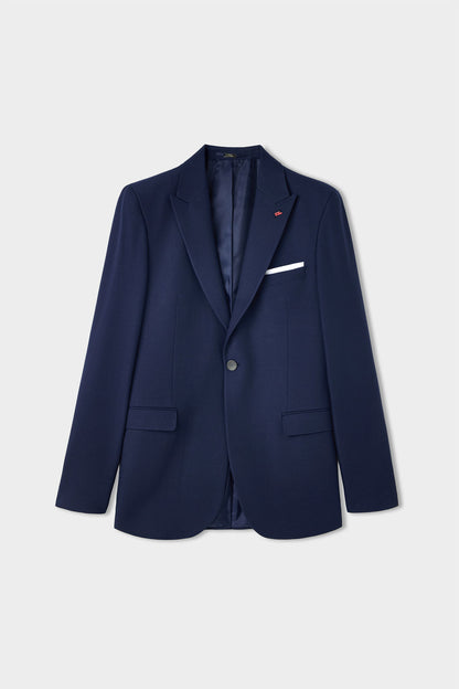 Twn Slim Fit Lacivert Armürlü Takim Elbise
