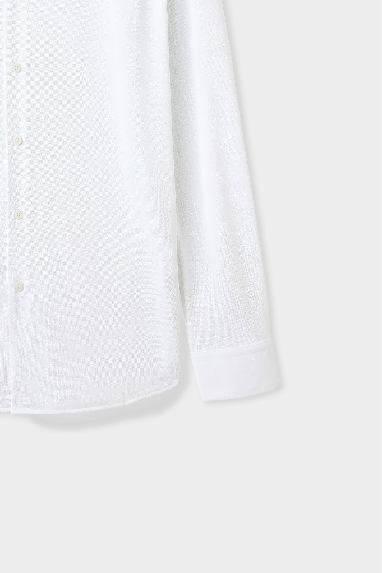 Twn Slim Fit Beyaz Örme Gömlek