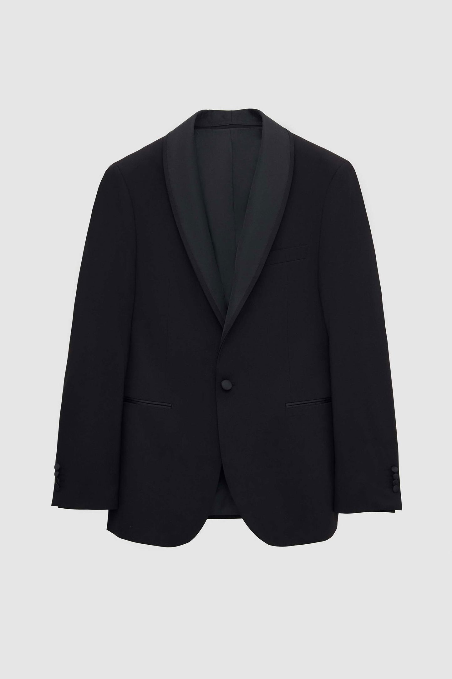 Twn Slim Fit Siyah Düz Smokin Takim Elbise