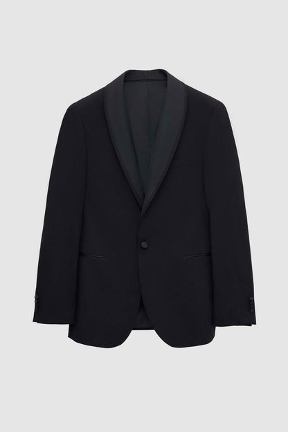 Twn Slim Fit Siyah Düz Smokin Takim Elbise