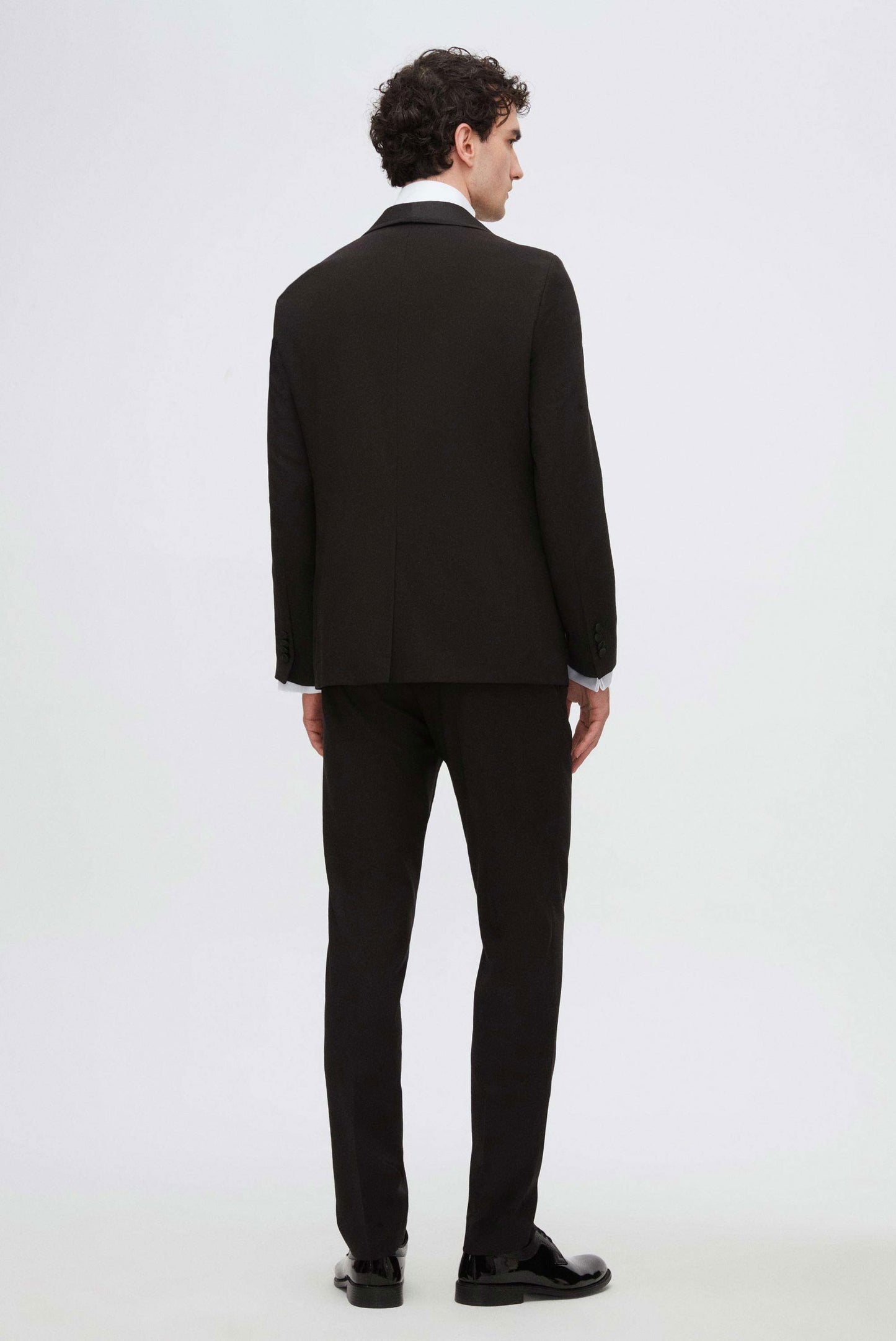 Twn Slim Fit Siyah Düz Smokin Takim Elbise