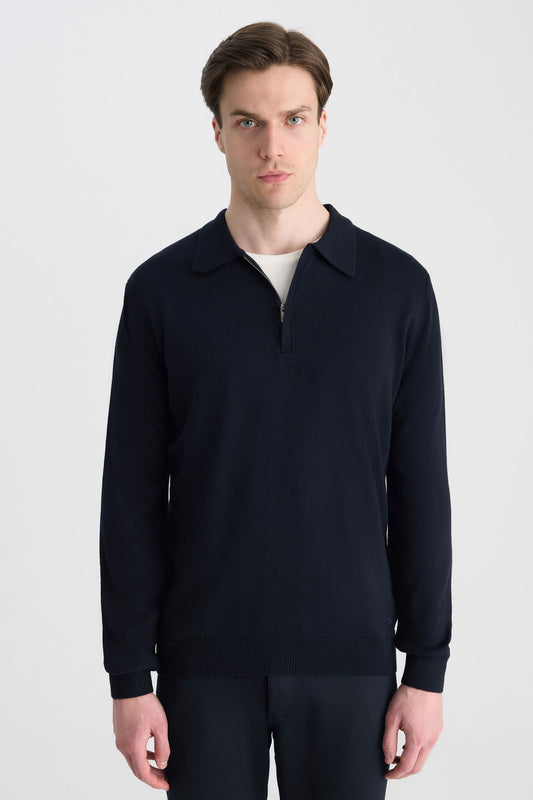 Ds Damat Regular Fit Lacivert Kazak