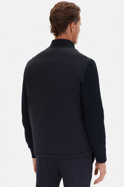 Ds Damat Regular Fit Lacivert Düz Mont