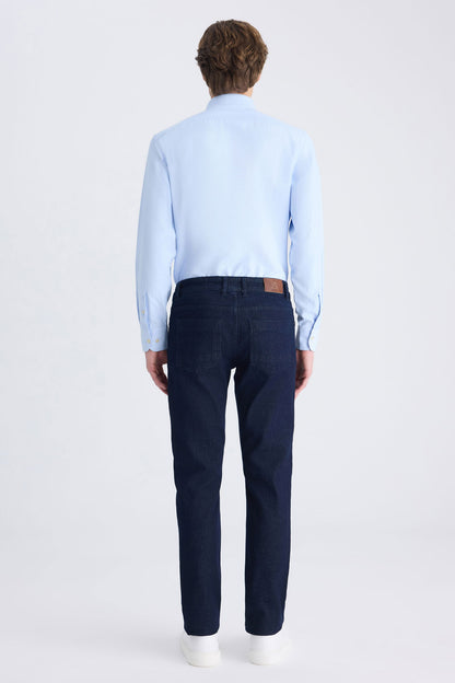 Ds Damat Slim Fit Lacivert Denim Pantolon