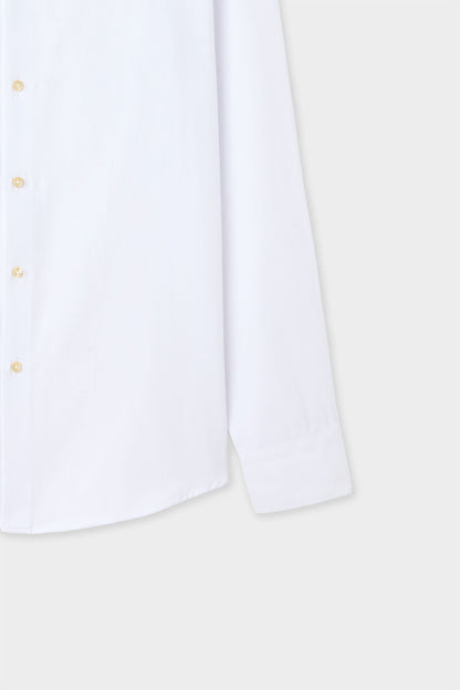 Ds Damat Regular Fit Beyaz Çizgili Gömlek