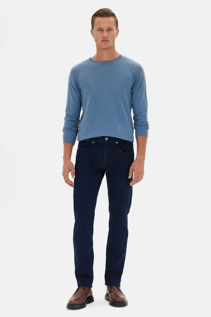 Twn Super Slim Fit Lacivert Yıkamalı Denim Pantolon