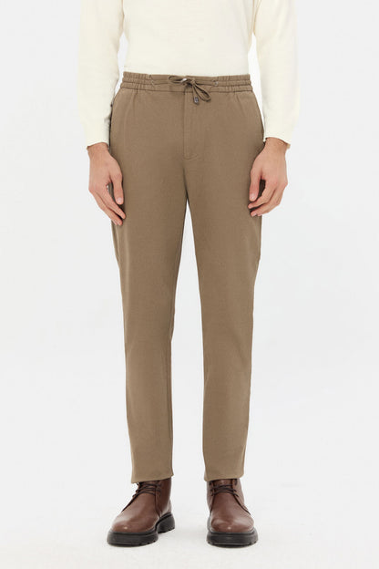 Ds Damat Relaxed Fit Vizon Gabardin Jogger Pantolon