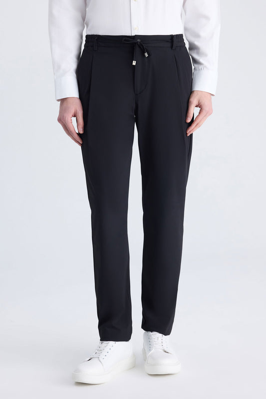 Twn Relaxed Fit Siyah Ceket+ Pantolon Jogger Pantolon
