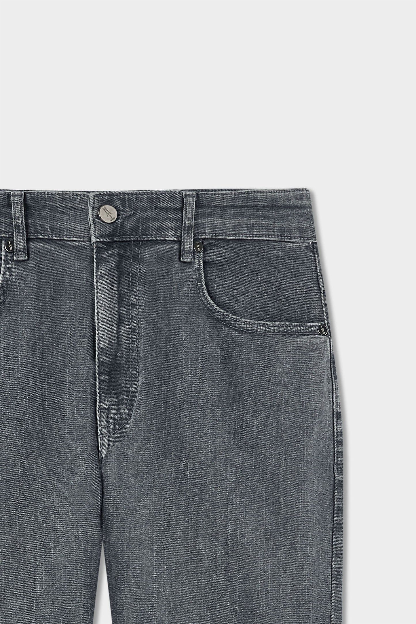 Twn Super Slim Fit Antrasit Denim Pantolon